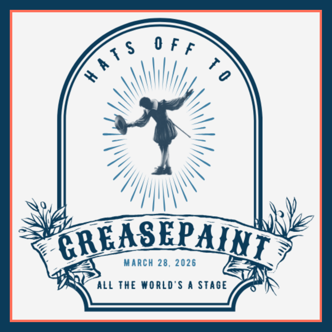 save the date Greasepaint Gala 2026