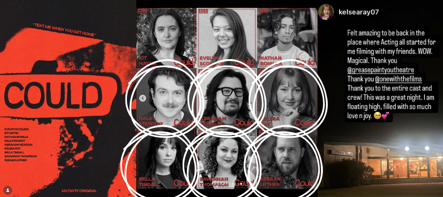 Greasepaint alums make short film