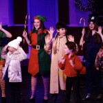 scene from elf jr at greasepaint youth theatre in scottsdale