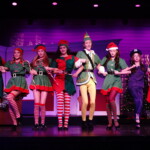 dance line from elf jr at greasepaint youth theatre in scottsdale